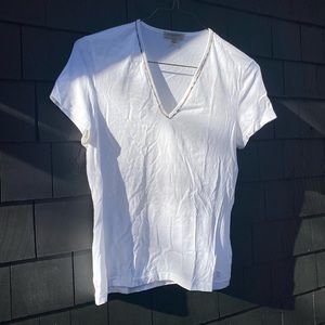 Authentic Burberry V neck Tee